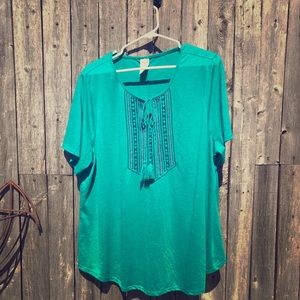 Faded glory | 90s feel blouse